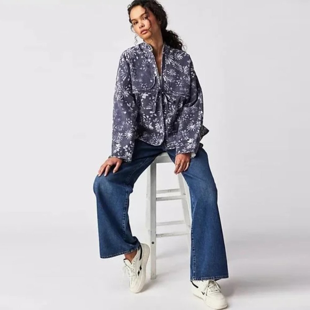 ✨HP✨Free People Lua Bed Jacket NWT - Picture 4 of 8